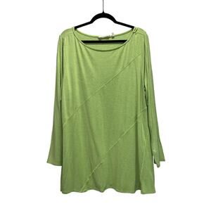 NWOT Soft Surroundings Women's Plus Size Green Blous#5CC07